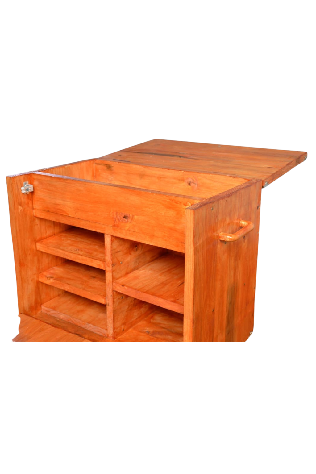 Wooden tackle box