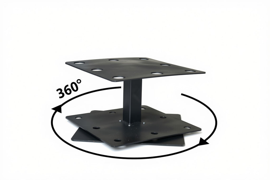 360 Degree Rotating Fishing Pole Rack